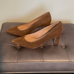 Cole Haan Mylah Pump Spiced Brown Suede